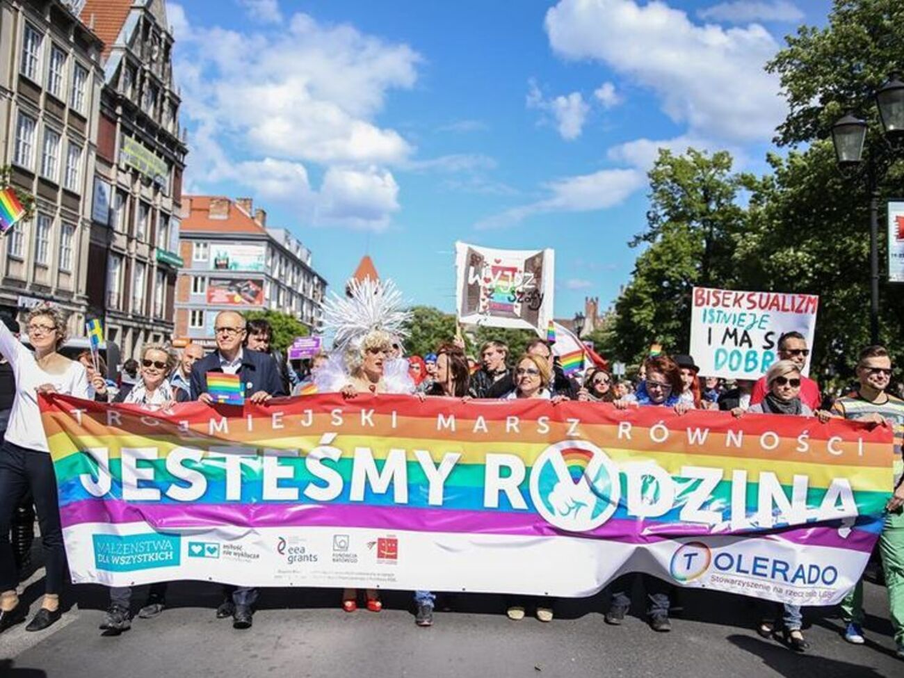 В Польше прошел Марш равенства