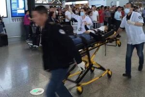 В аэропорту Шанхая прогремел взрыв