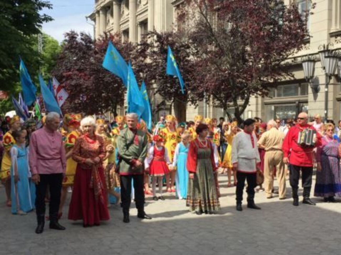 Крымский Парад народов прошел без украинской делегации