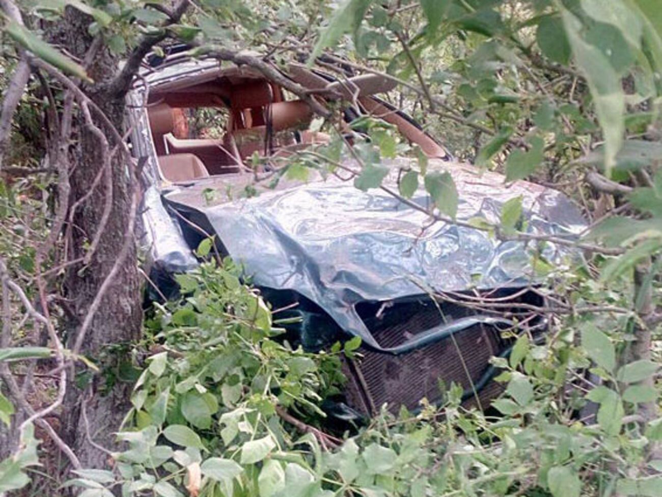 По данным полиции, водитель не справился с управлением