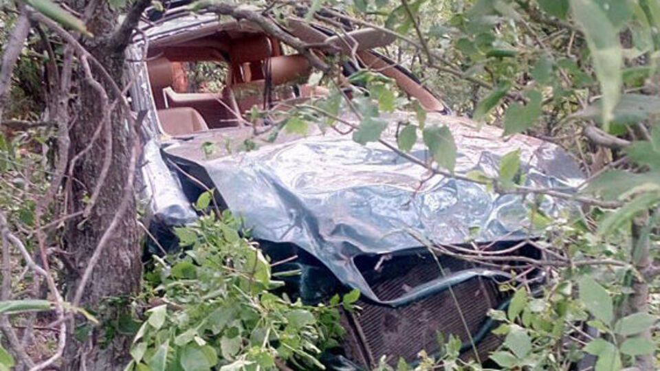 По данным полиции, водитель не справился с управлением