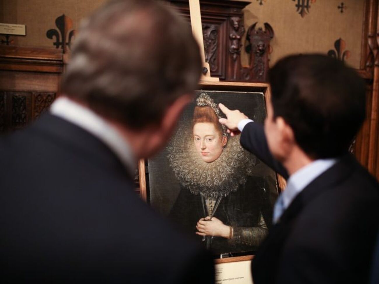 Найденные в Украине полотна из итальянского музея выставлены в киевском музее