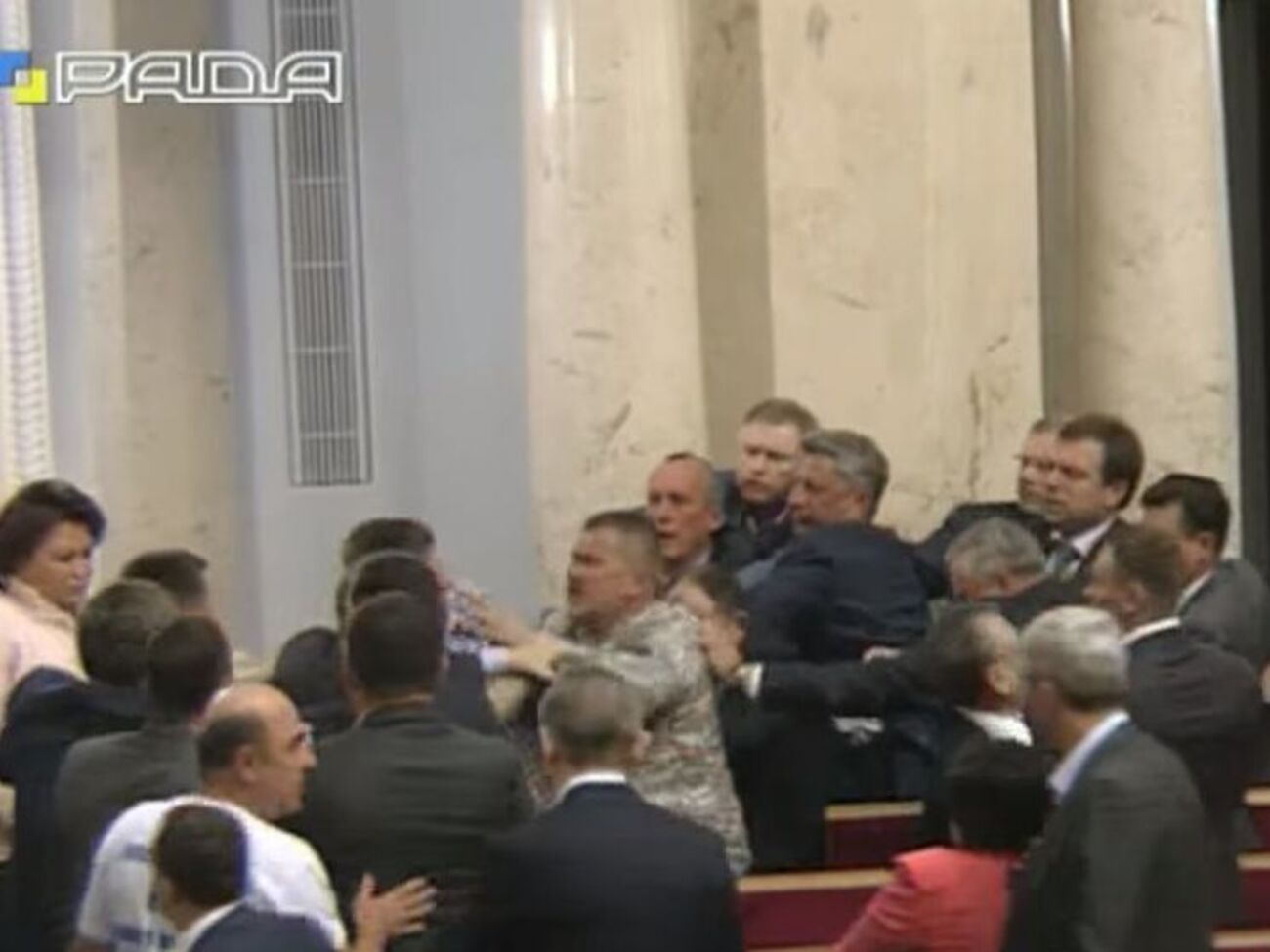 Парасюка спровоцировали слова Колесникова