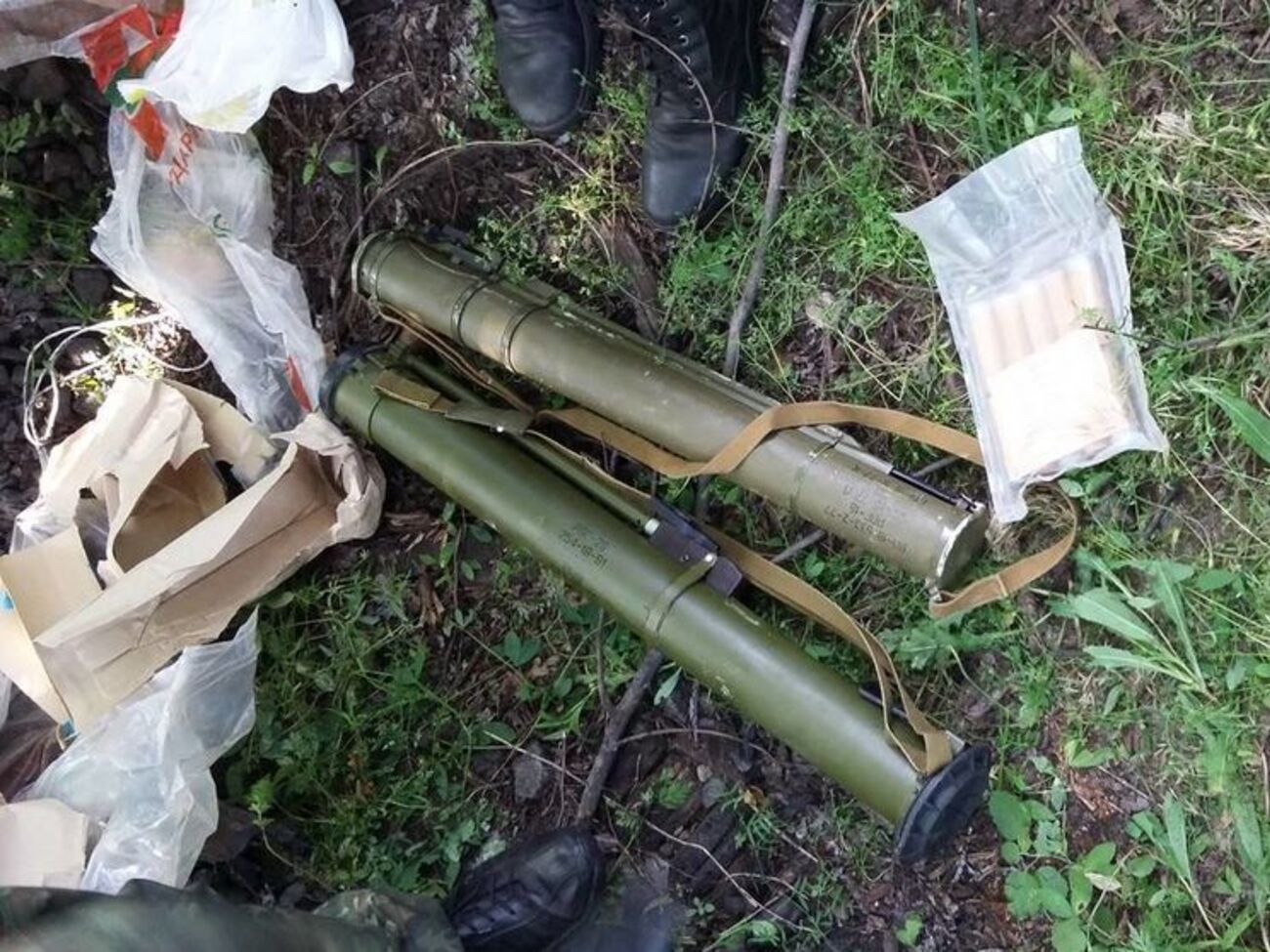 СБУ нашла оружие, которое могли использовать для обстрела грузового поезда