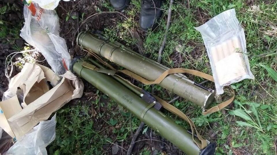 СБУ нашла оружие, которое могли использовать для обстрела грузового поезда