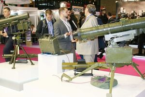 Противотанковые ракетные комплексы украинского производства на выставке во Франции