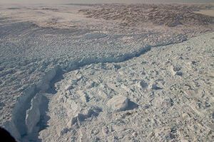 Ученые нашли древний речной бассейн под льдами Гренландии