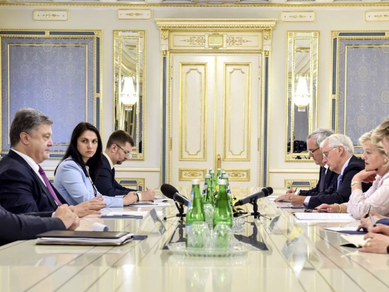 Порошенко провел встречу с&nbsp;председателем Сената парламента Нидерландов