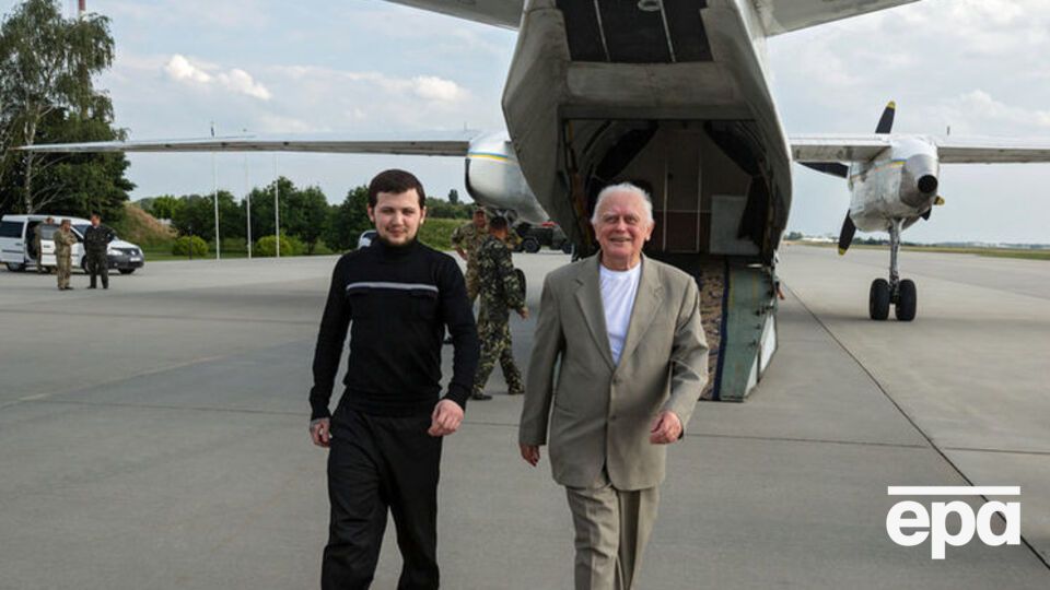 Афанасьев и Солошенко после освобождения