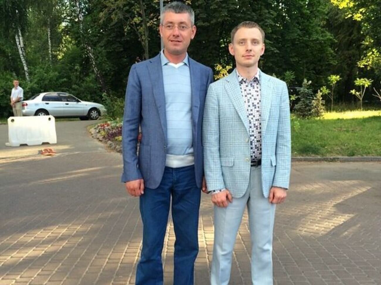 Братья Сергей и Александр (справа) Кацубы