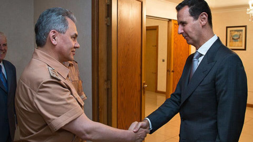 Шойгу встретился с сирийским президентом Асадом