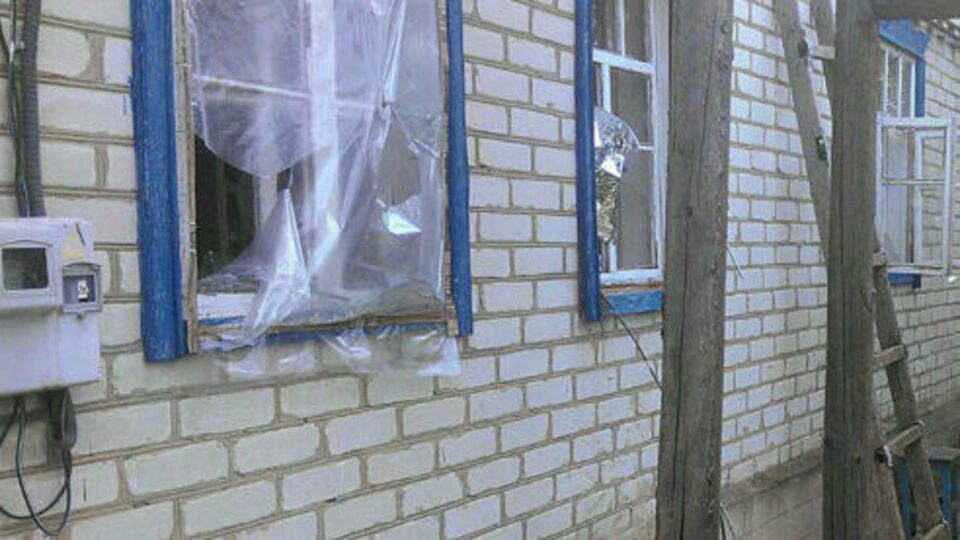Дом в Северске, где произошел взрыв