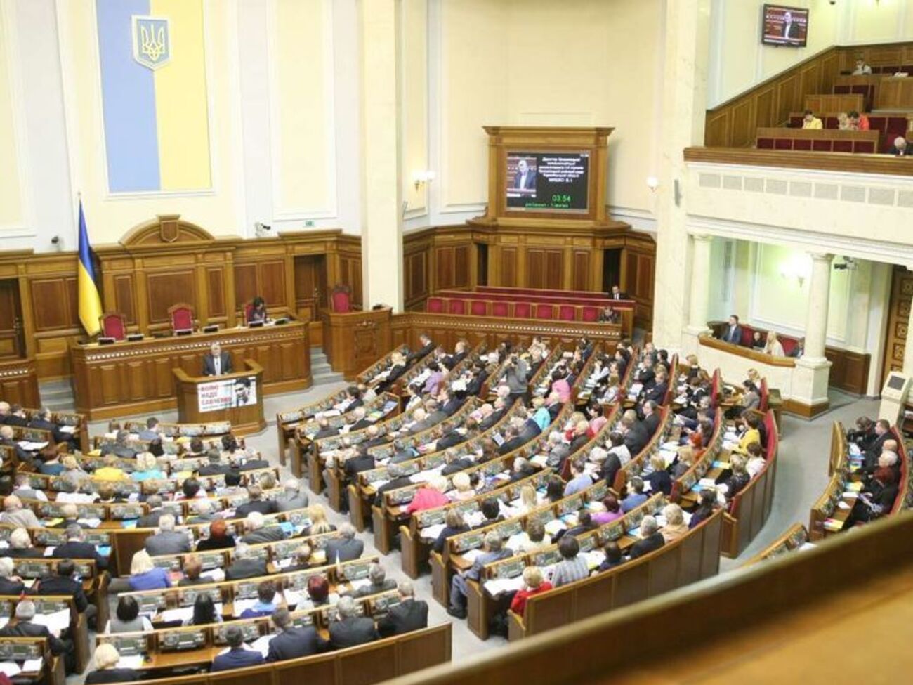 Рада проголосовала президентский законопроект