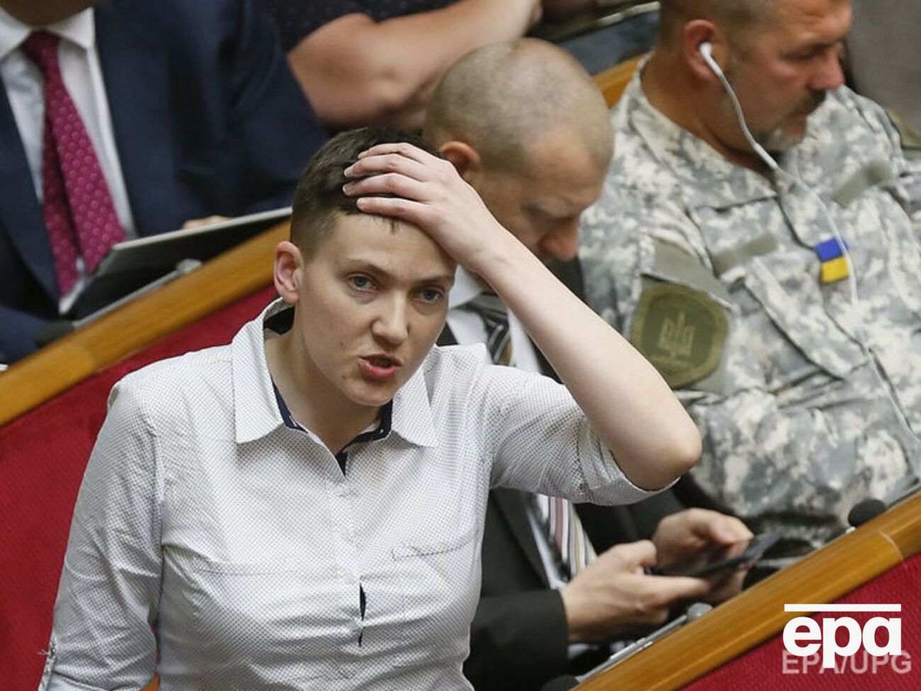 Савченко сравнила Украину с гранатой