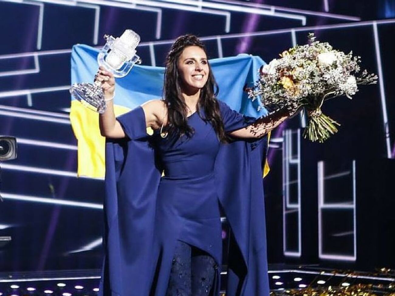 Джамала снимает клип в Черновицкой области