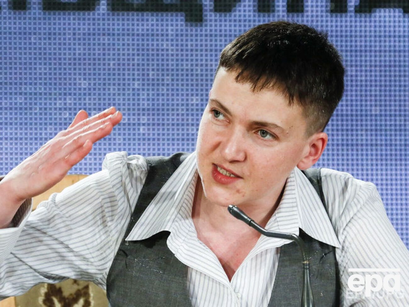 Савченко:&nbsp;Мы платим за спокойствие Европы и мир своей страны кровью и жизнями своих людей