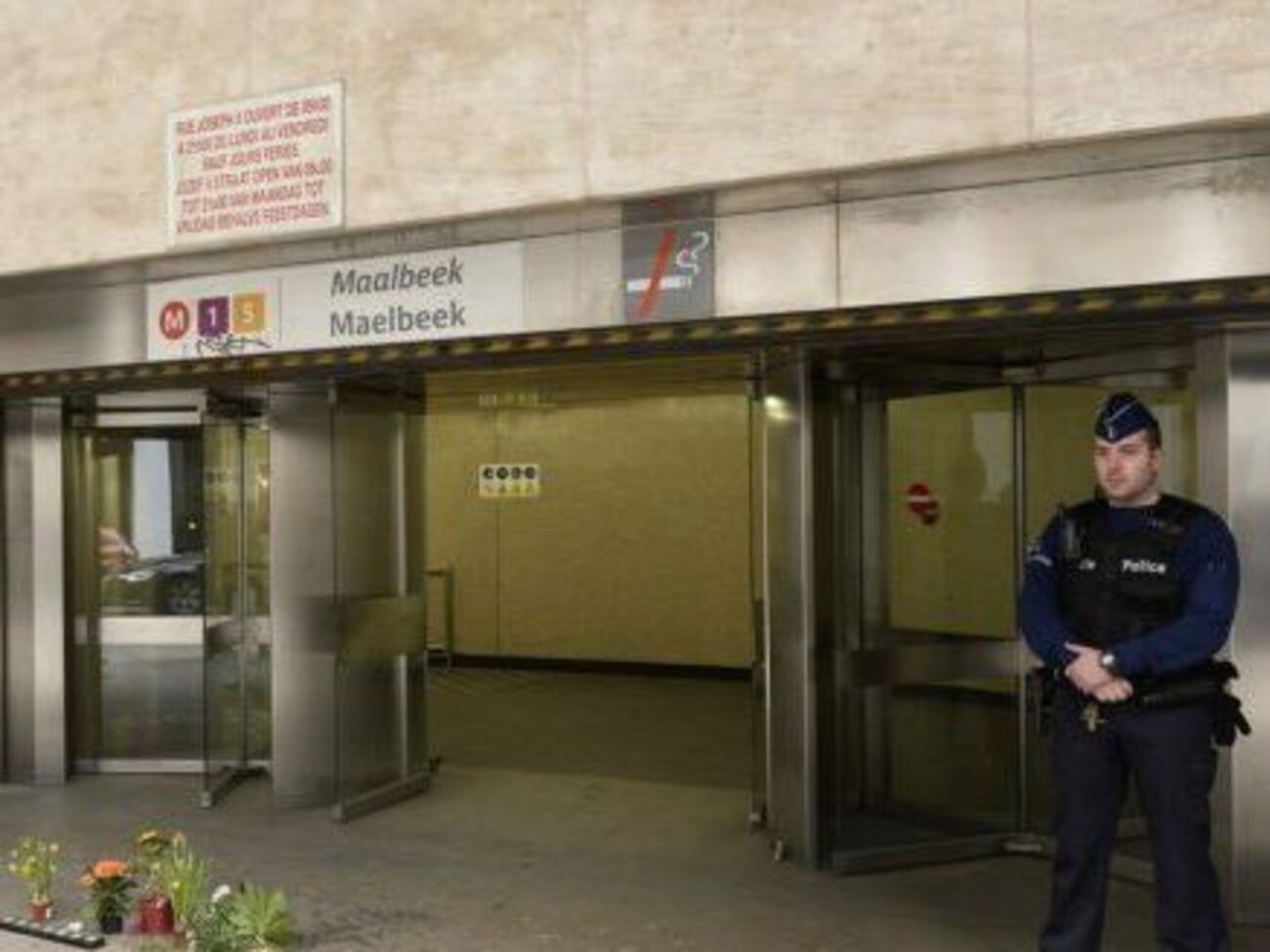 Полиция закрыла входы на нескольких станциях метро Брюсселя
