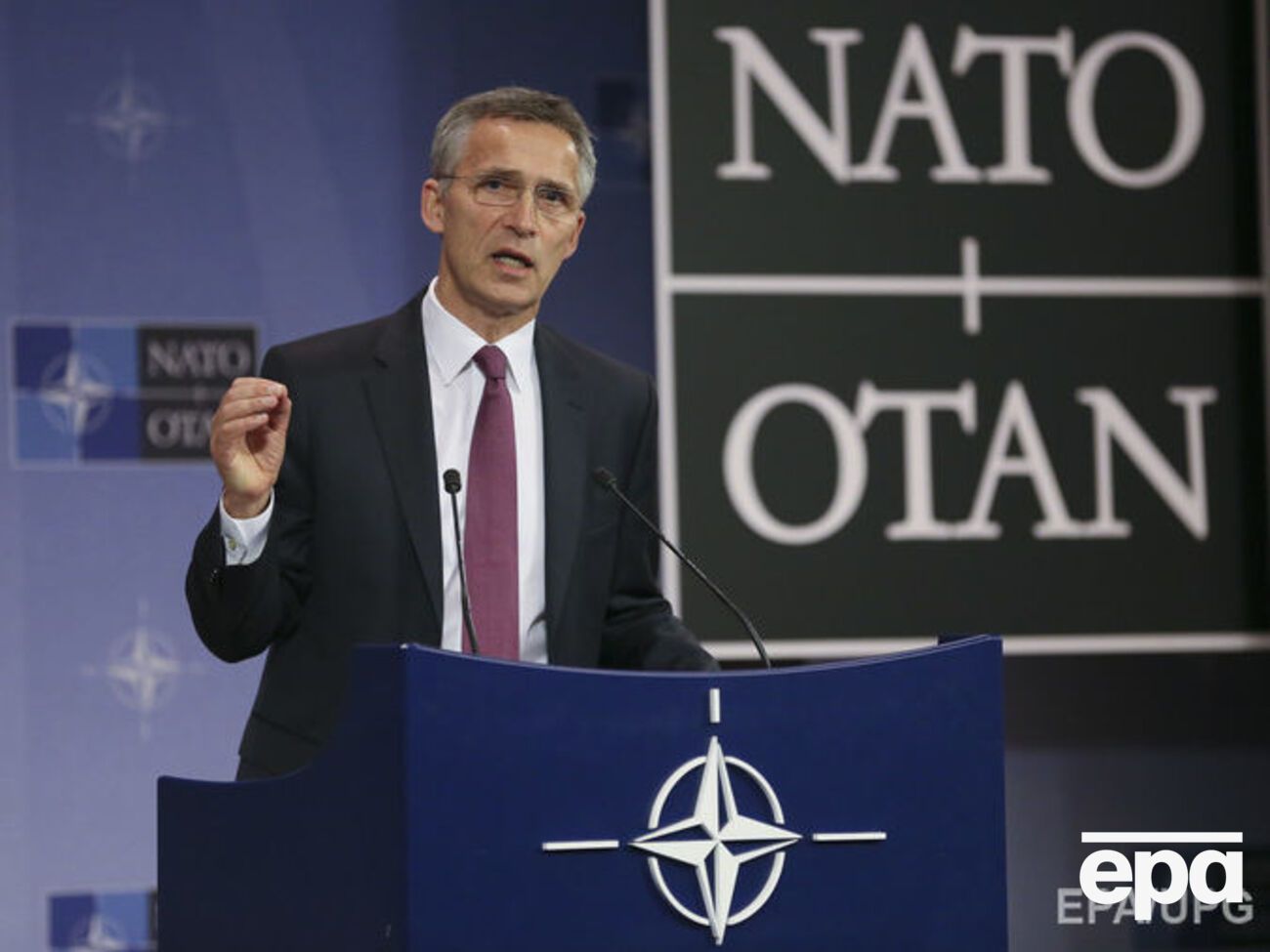 Столтенберг подчеркнул, что действия Альянса в Восточной Европе являются ответом на агрессию России