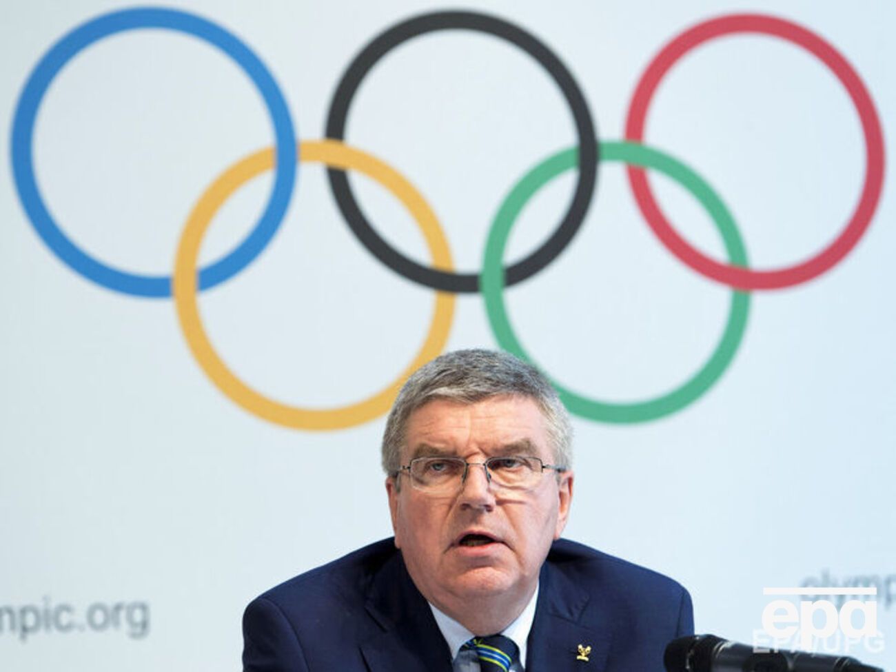 Глава Международного олимпийского комитета Томас Бах