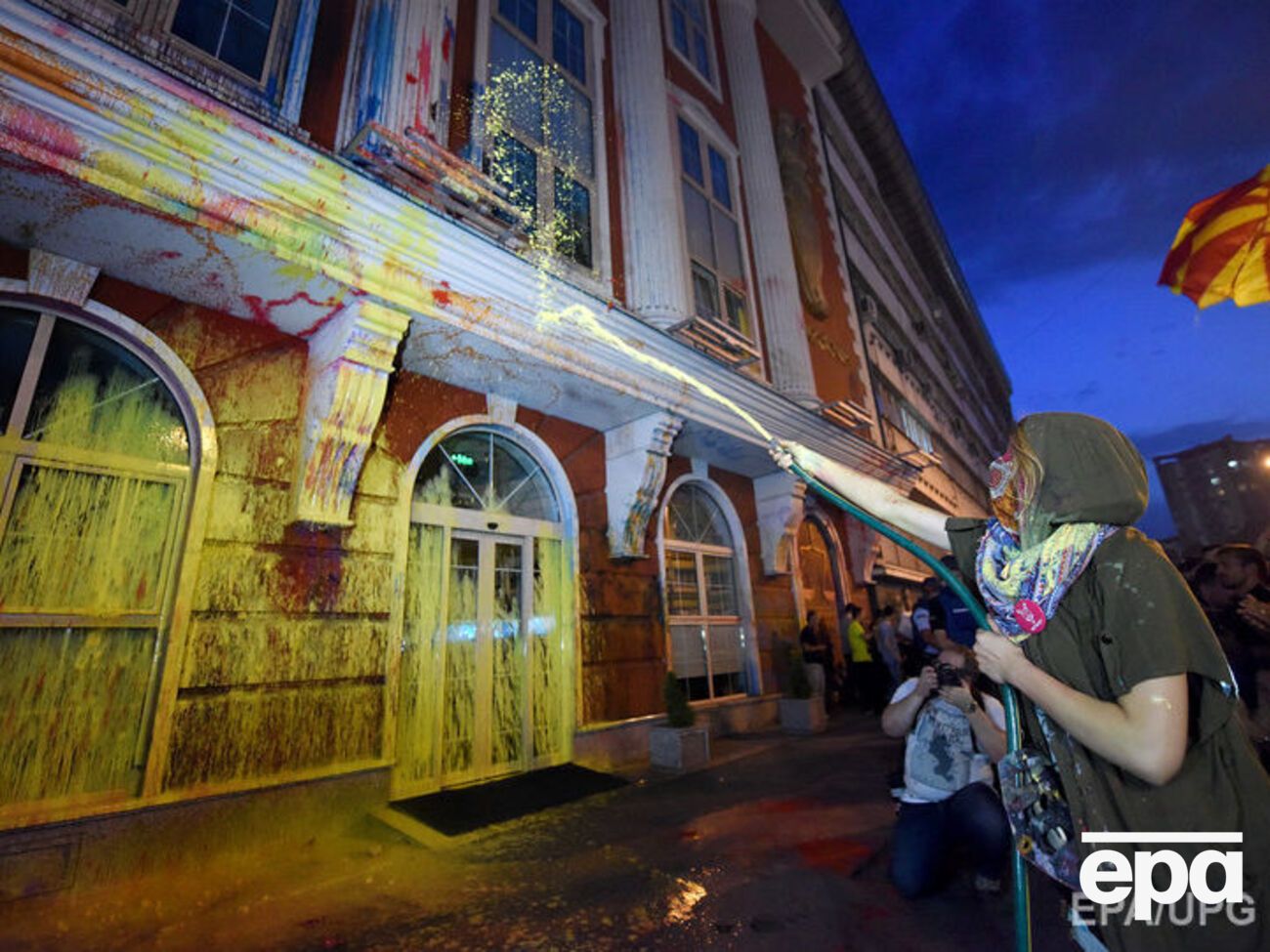 "Красочная революция" в Македонии