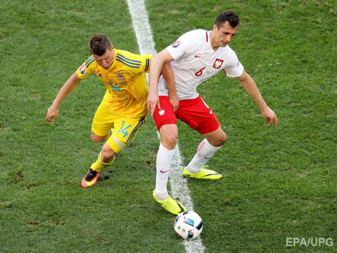 Бесславный конец: Украина проиграла Польше на Евро 2016. Фоторепортаж