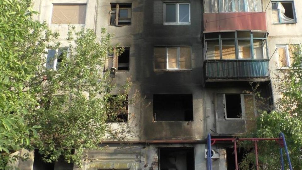 Последствия обстрела Красногоровки