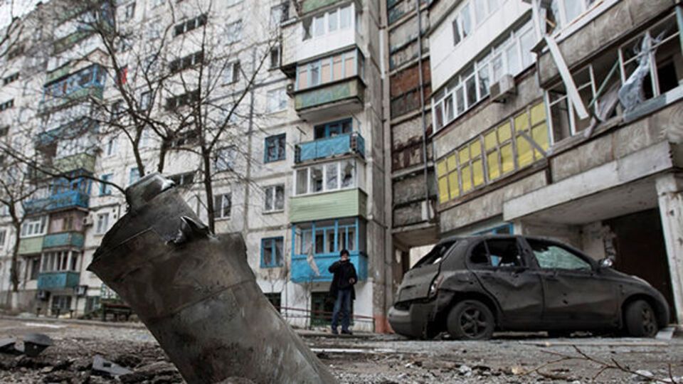 24 января 2015 года мариупольский микрорайон "Восточный" был обстрелян из "Градов"