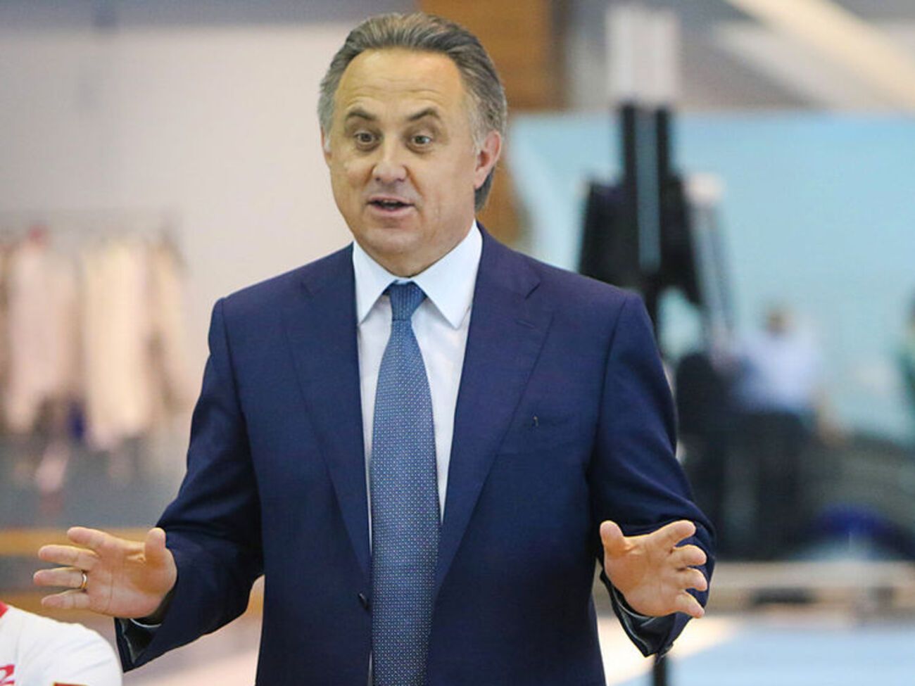 Мутко (на фото) заявил, что Слуцкий может остаться у руля сборной РФ