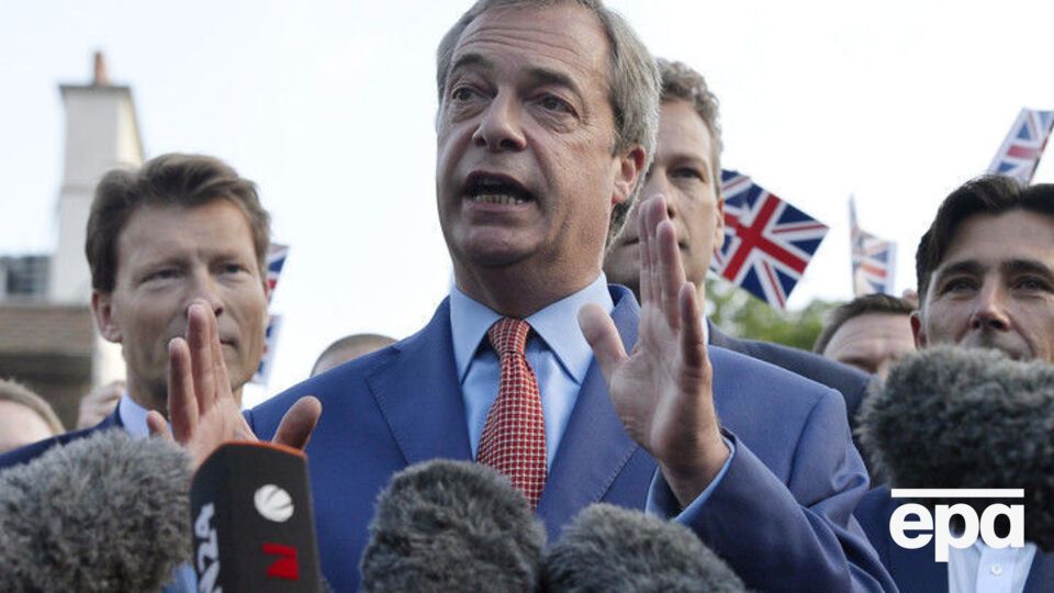 Фарадж вел кампанию за выход страны из ЕС