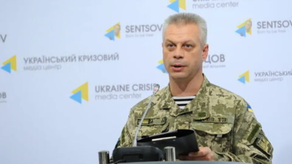 Лысенко сообщил об обстановке в зоне АТО