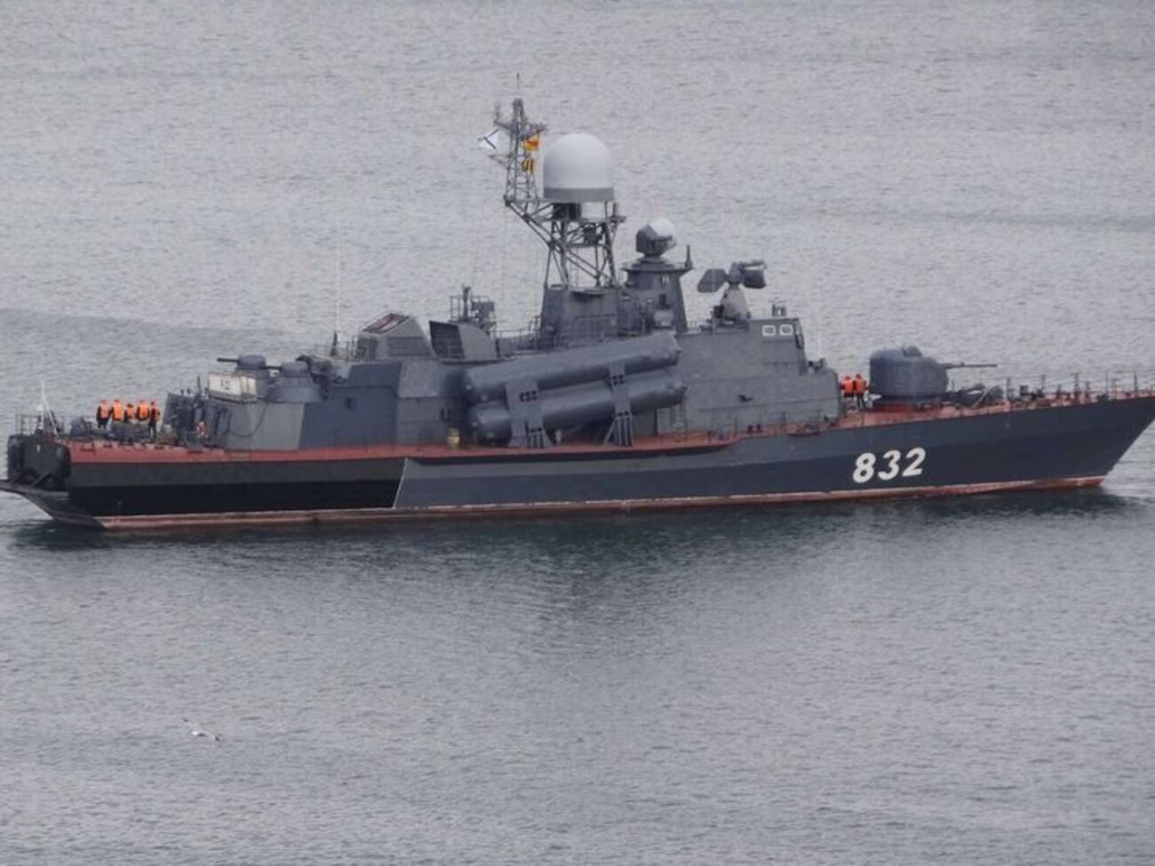 Россия передала Египту ракетный катер Р-32