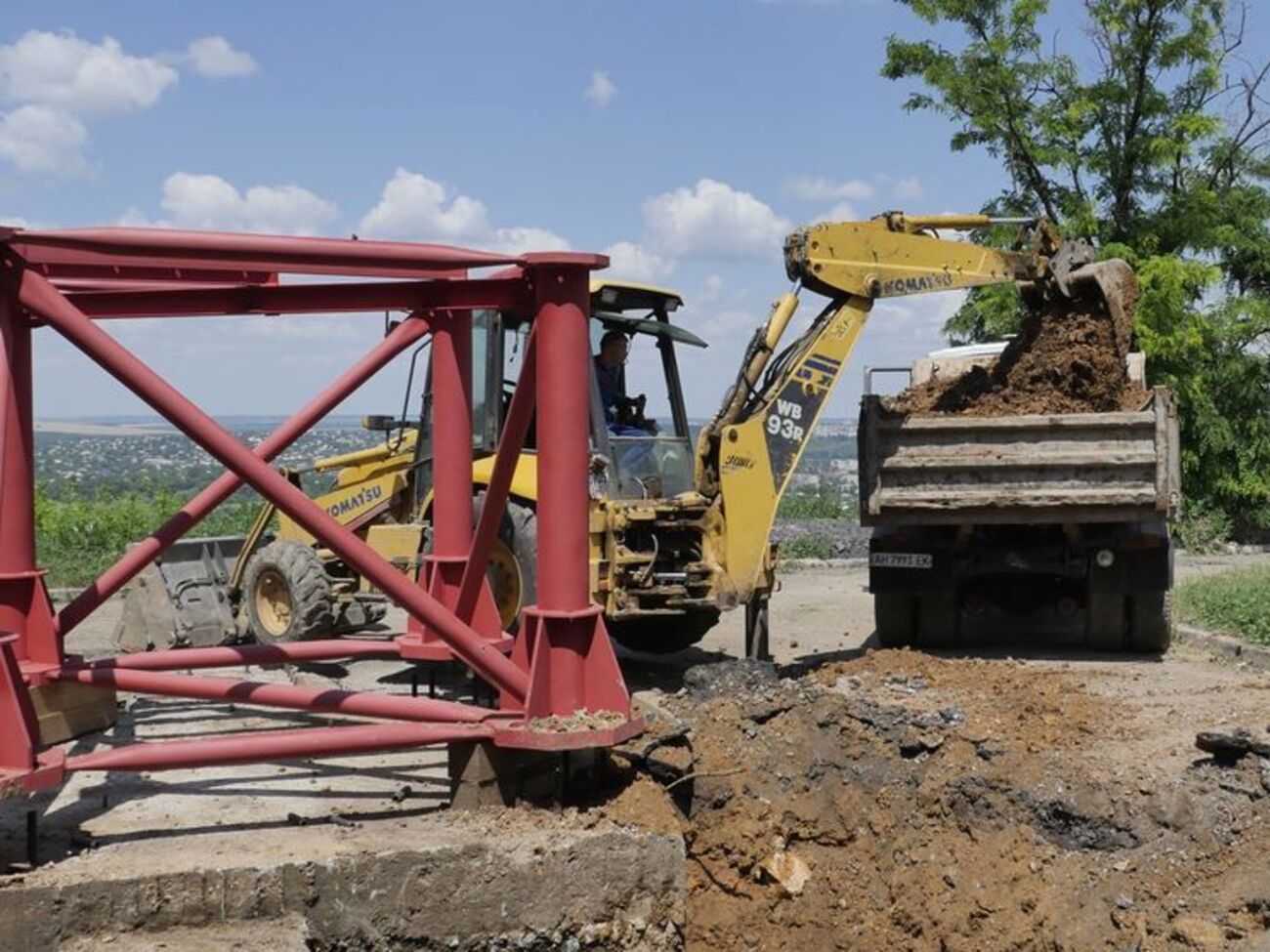 На горе Карачун начали&nbsp;монтаж новой телевышки