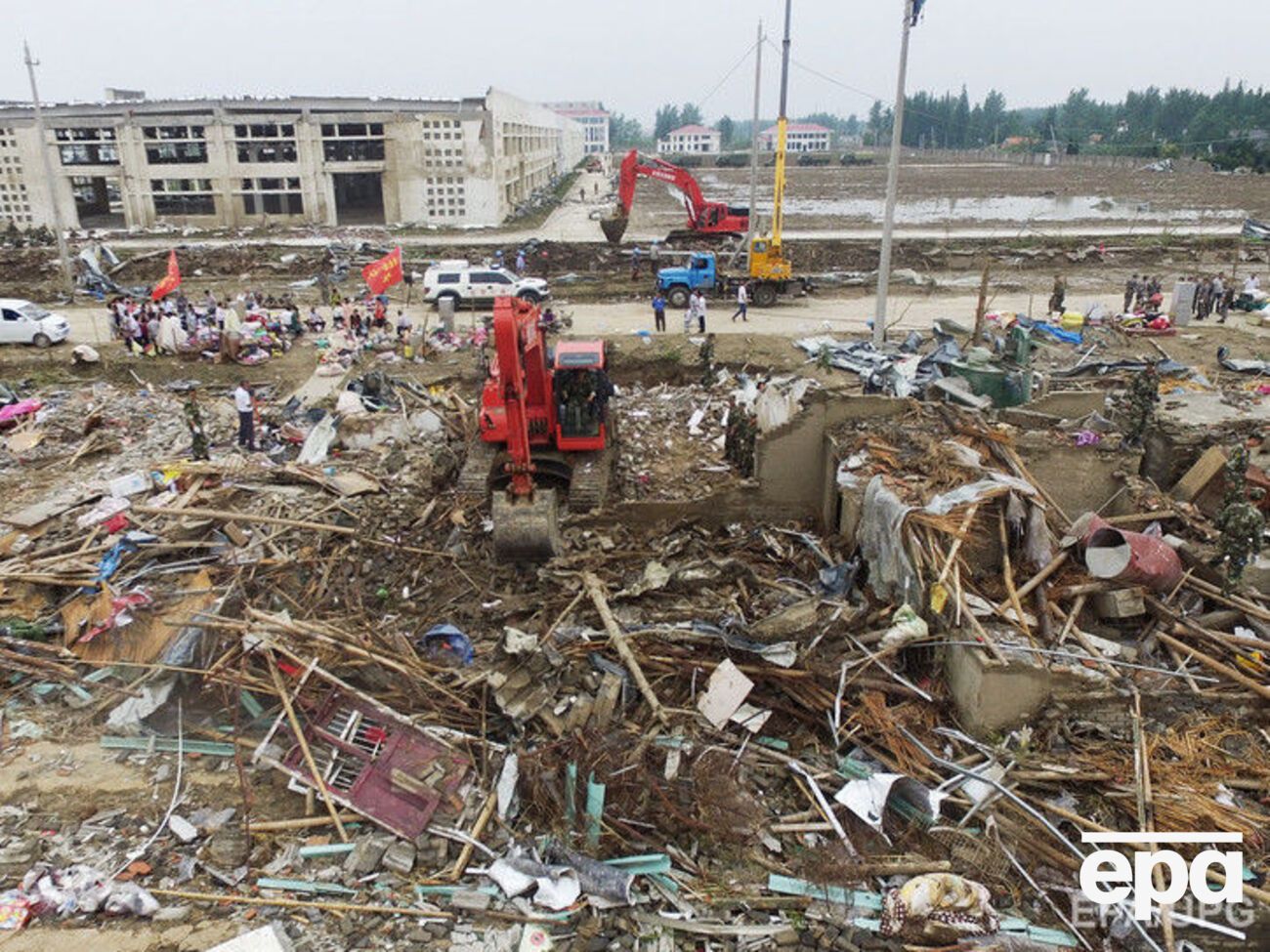В Китае возросло число жертв урагана