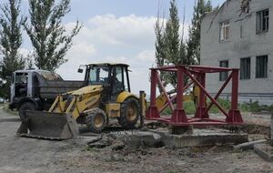 На горе Карачун начали монтаж новой телевышки