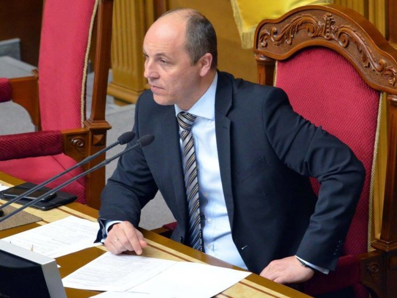 Парубий: Состав ЦИК не будет выдвинут на голосование, пока в зале Рады не будет политического консенсуса