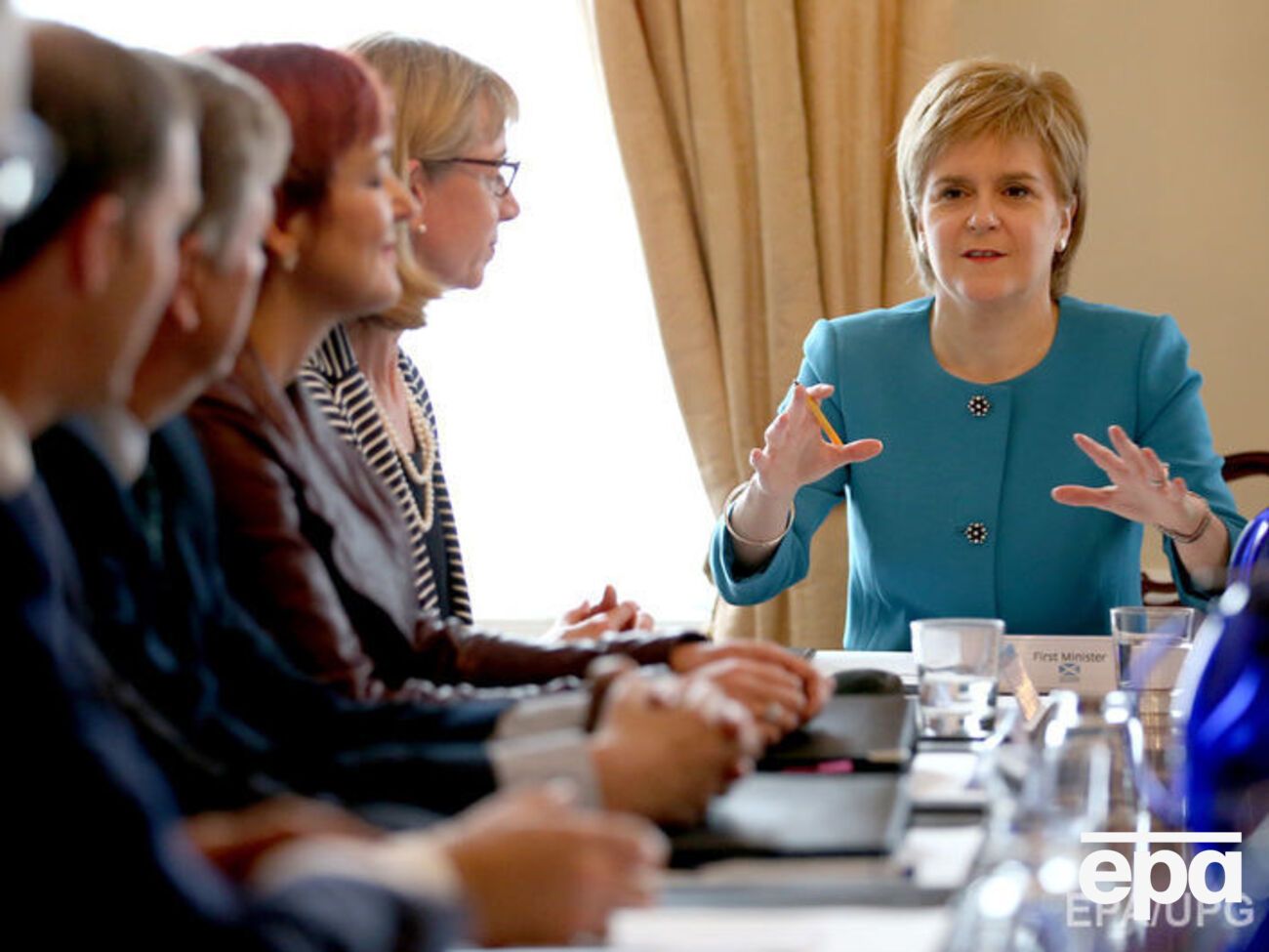 Никола Стерджен сообщила, что&nbsp;шотландский парламент может заблокировать Brexit