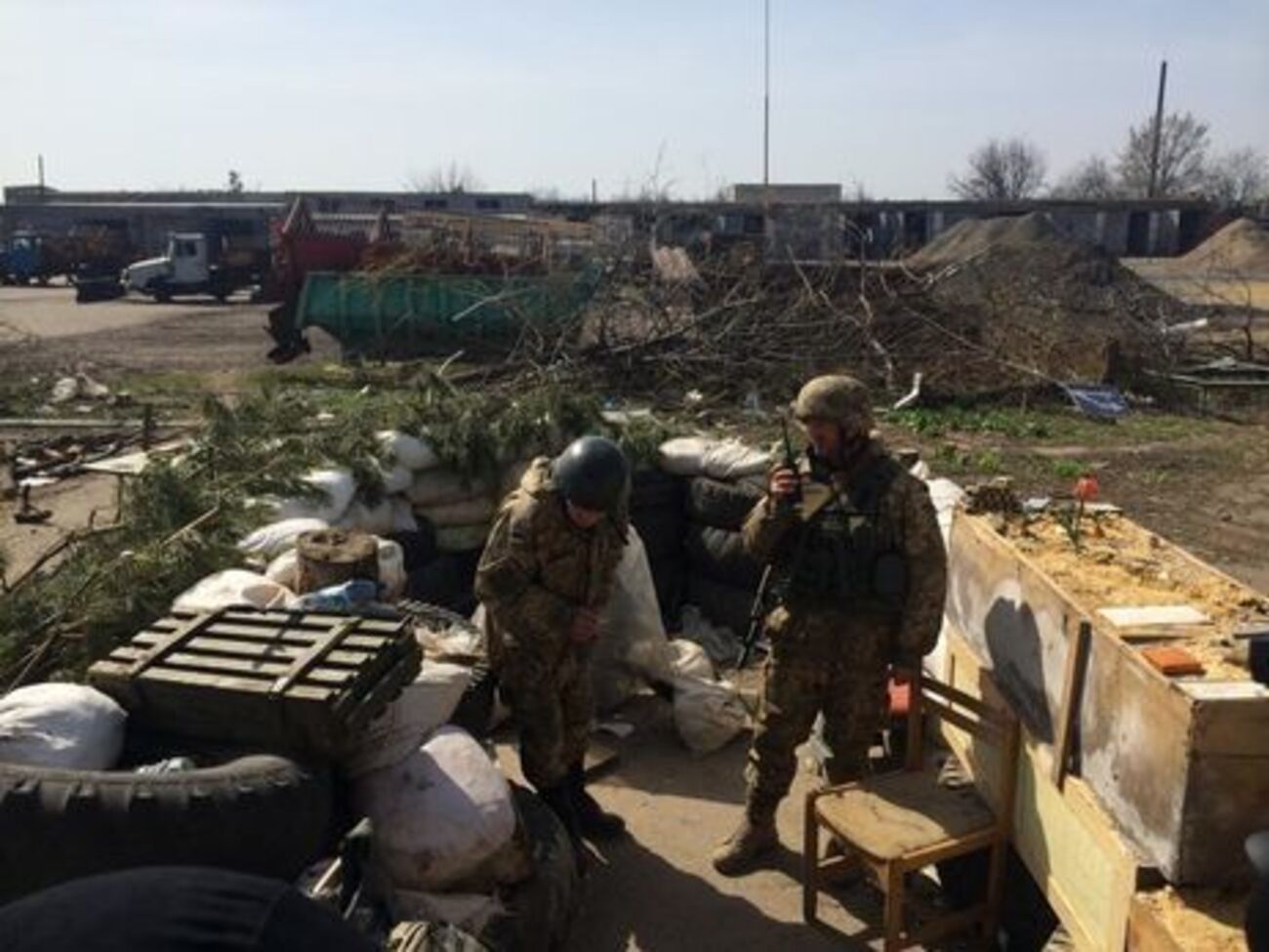 Авдеевская промзона считается одной из самых "горячих" точек на Донбассе