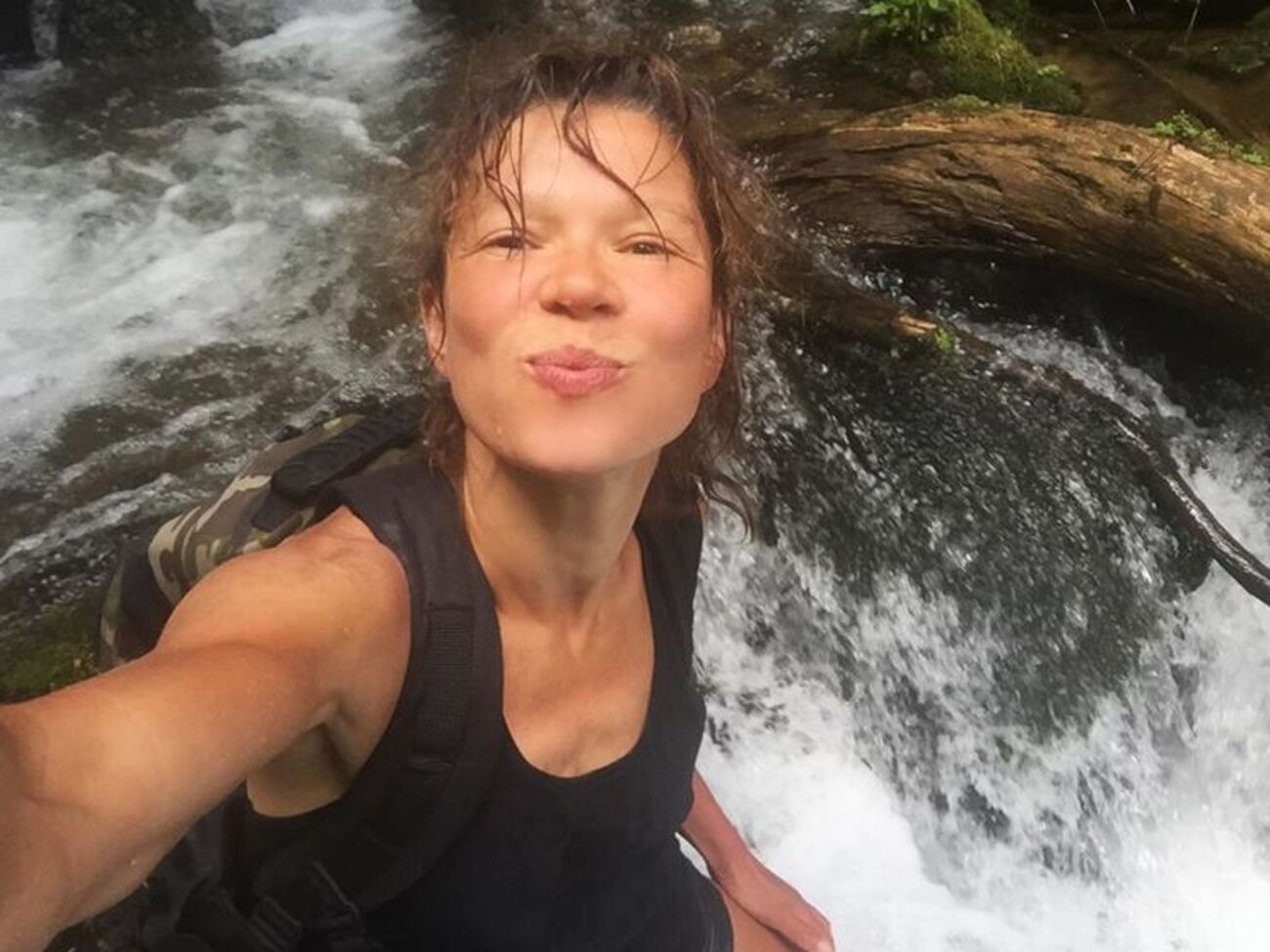 Руслана отправилась в первобытный лес