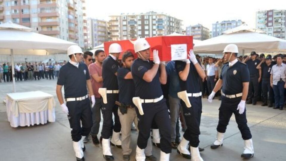 Прощание с погибшим жандармом