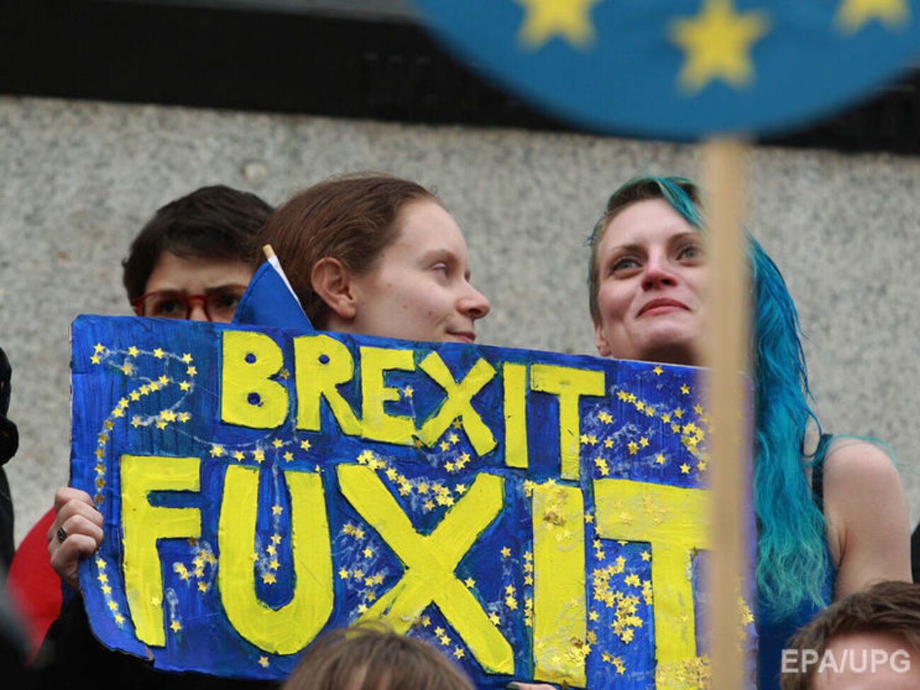 В Лондоне прошел митинг противников Brexit. Фоторепортаж