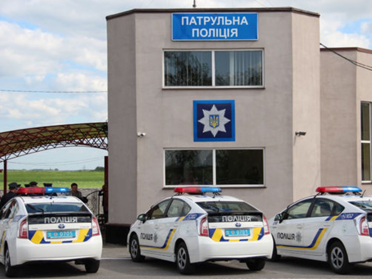 Полицейские патрули появились на участке трассы Киев – Чоп