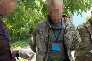 Это второй случай задержания на взятке на КПВВ за неделю