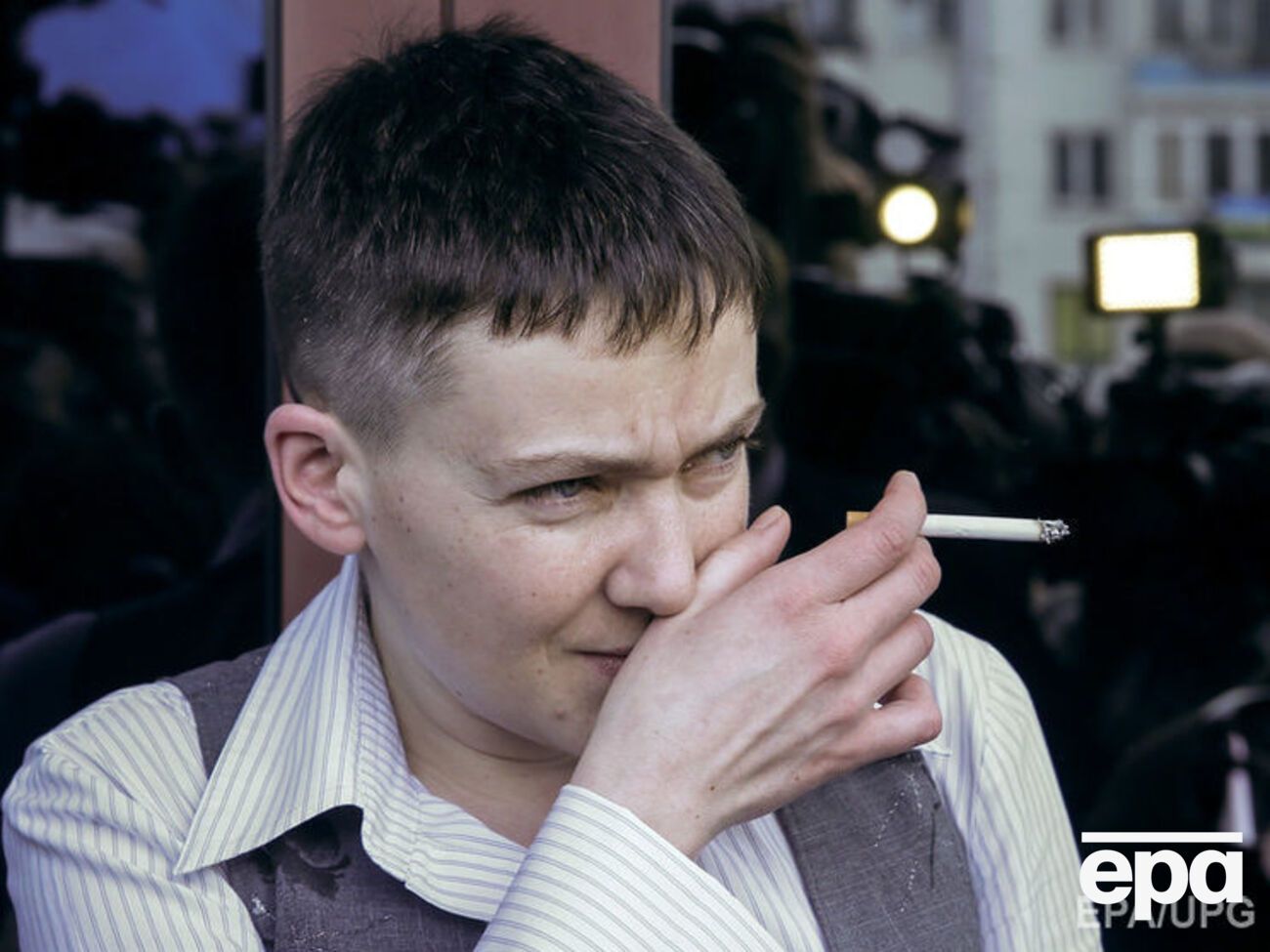 Савченко:&nbsp;От меня прежней сейчас остались только сигареты