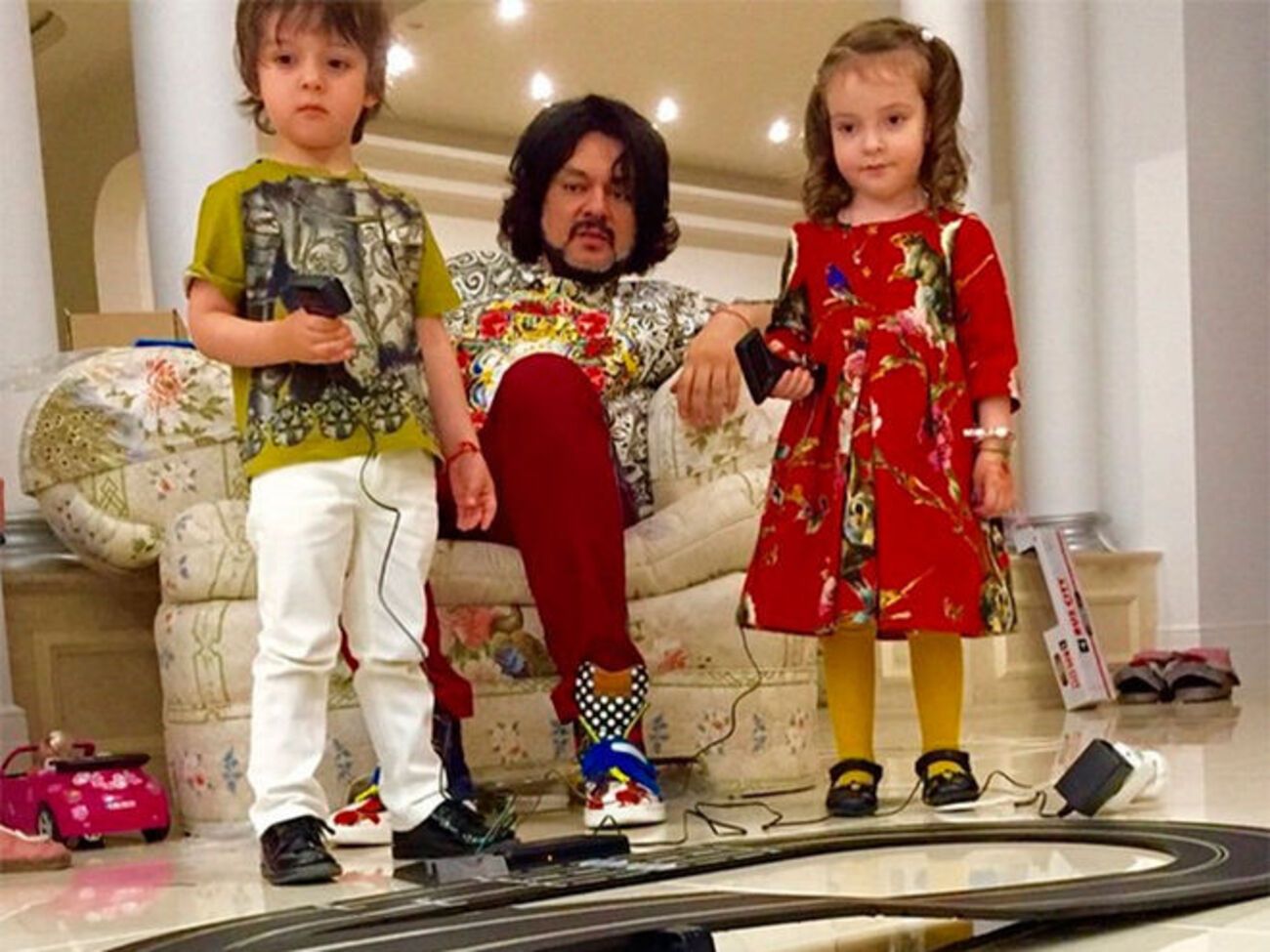 Киркоров устроил праздник по случаю дня рождения сына