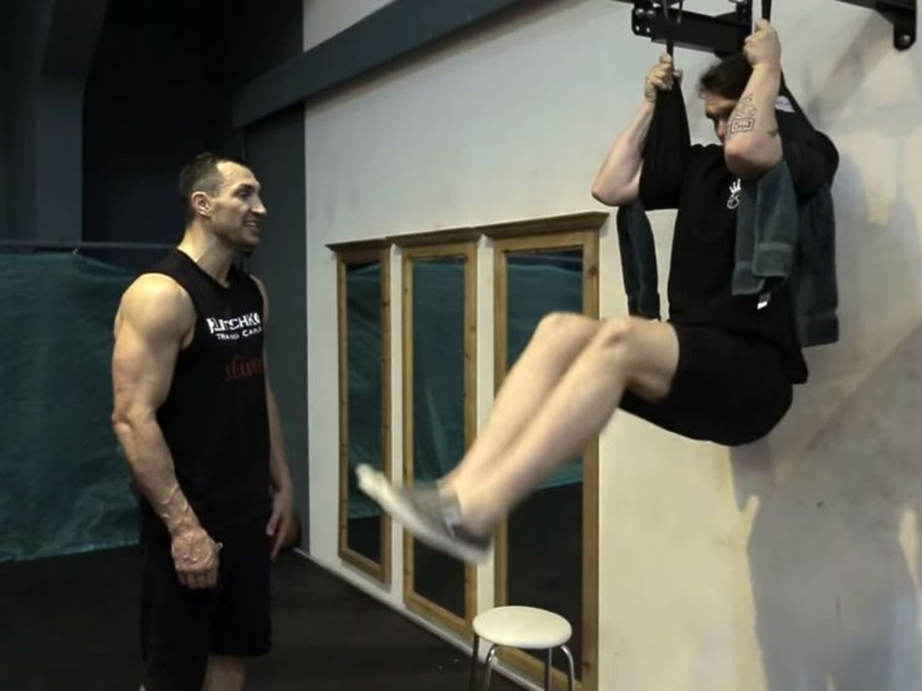 Кличко предложил журналисту повторить упражнения&nbsp;