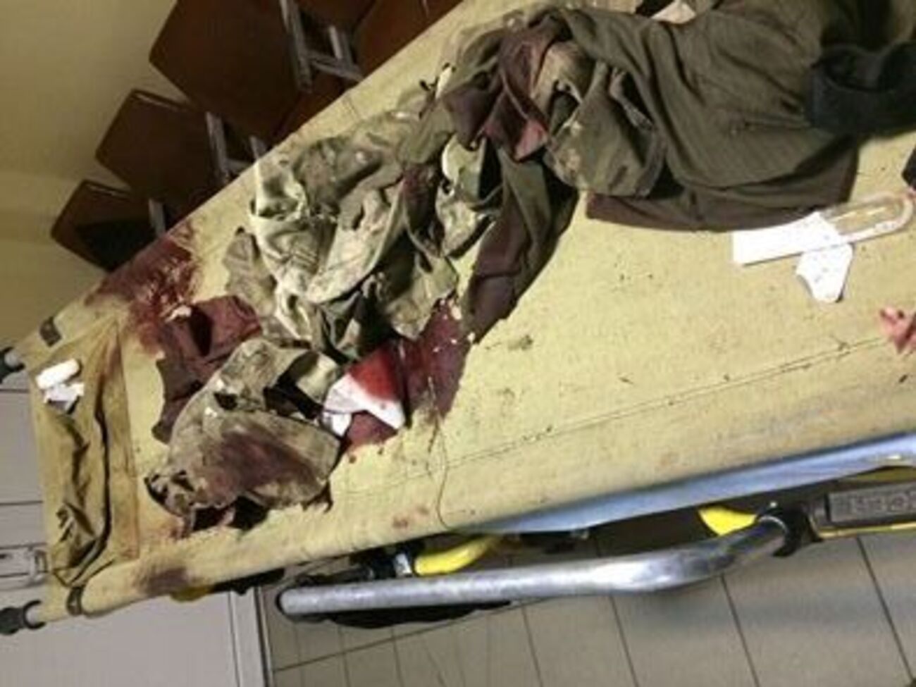 Тарас Чмут:&nbsp;Два раненных морпеха. По огромной тупости государства