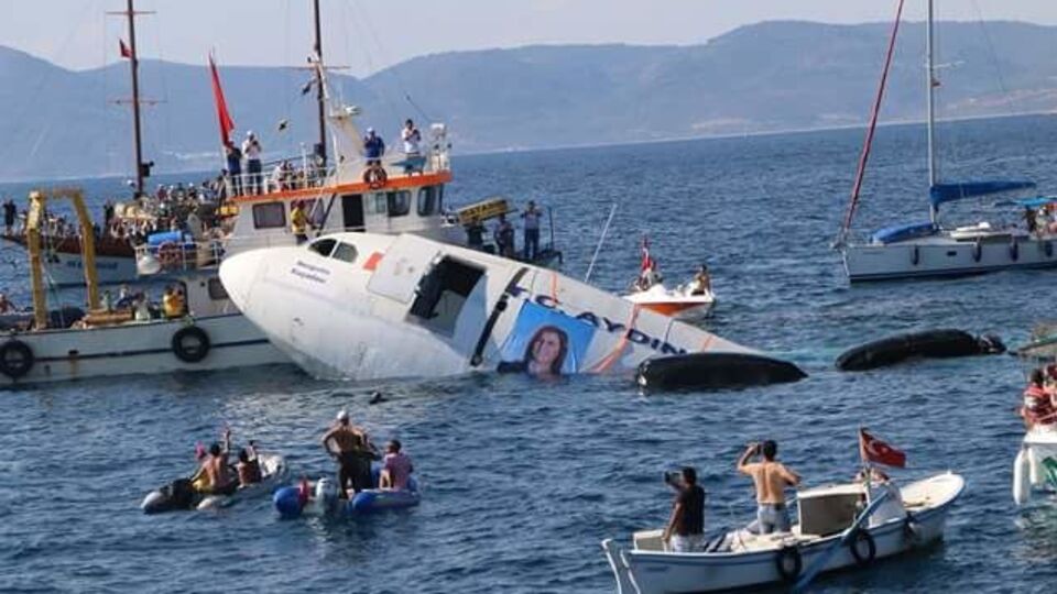 Airbus300 топили около двух с половиной часов