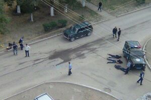 Задержание группы нападавших