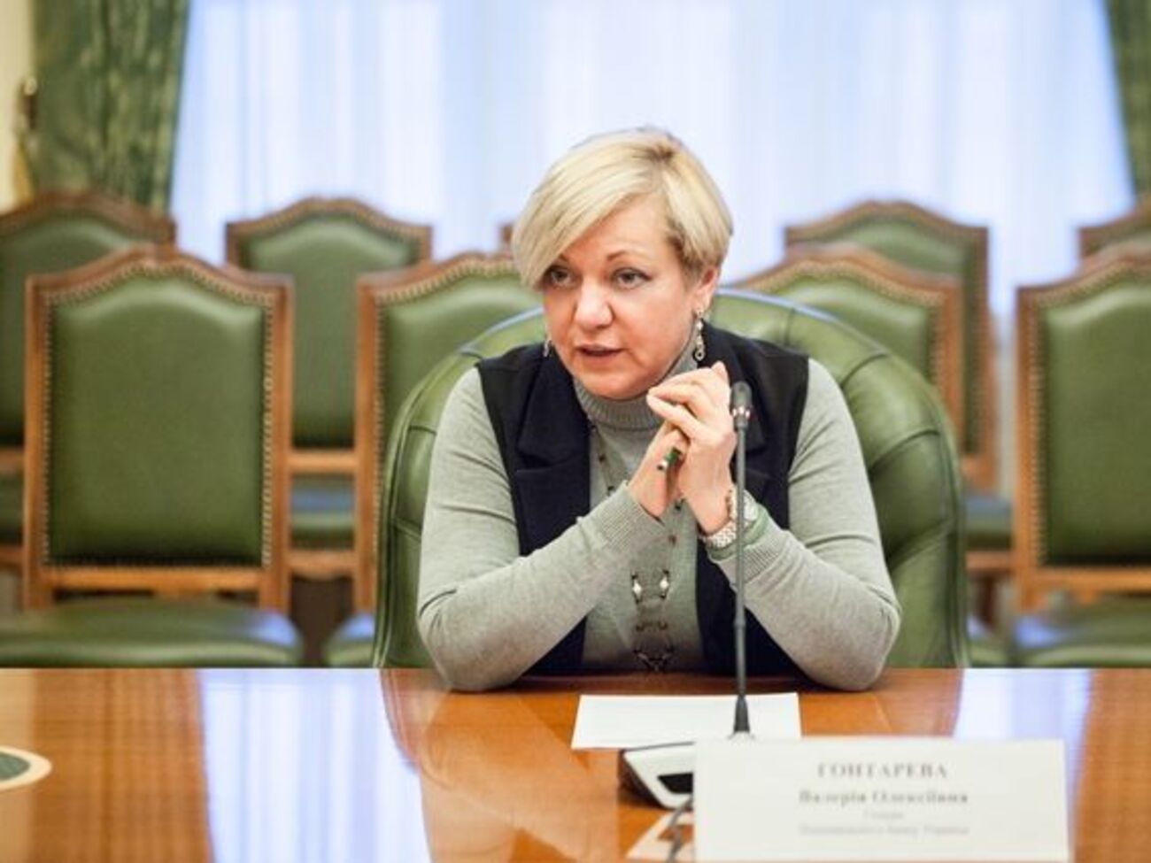 Гонтарева: "ПриватБанк" проводит реструктуризацию своих кредитов рефинансирования