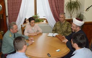 Глава Генштаба встретился с муфтием Духовного управления мусульман Украины "Умма"